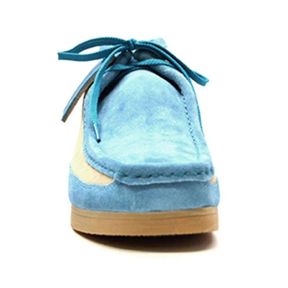 British Walkers New Castle Wallabee Boots Men's Two Tone Suede High Tops