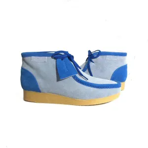 British Walkers New Castle Wallabee Boots Men's Two Tone Suede High Tops