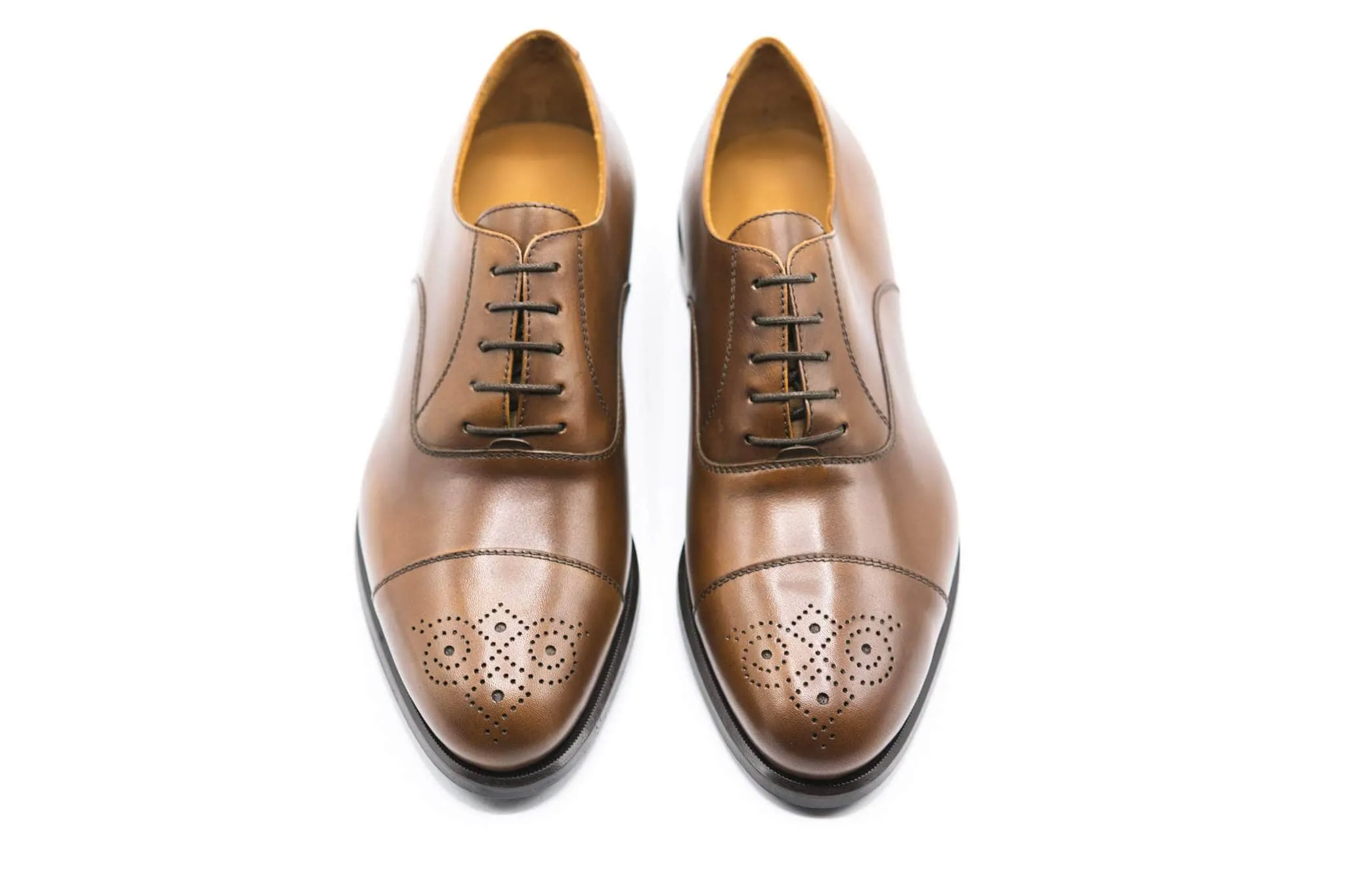 Brown Medallion Oxford