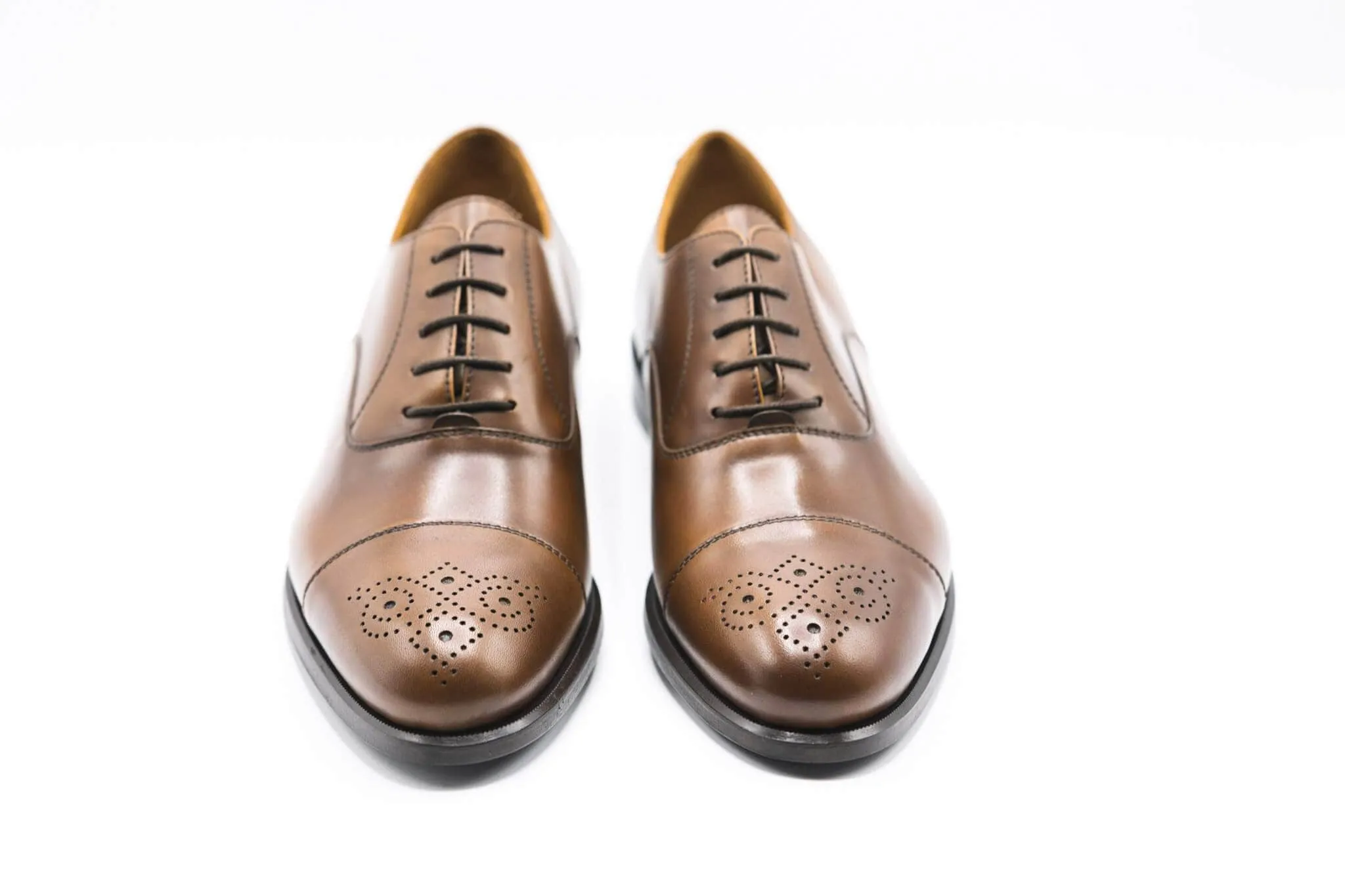 Brown Medallion Oxford