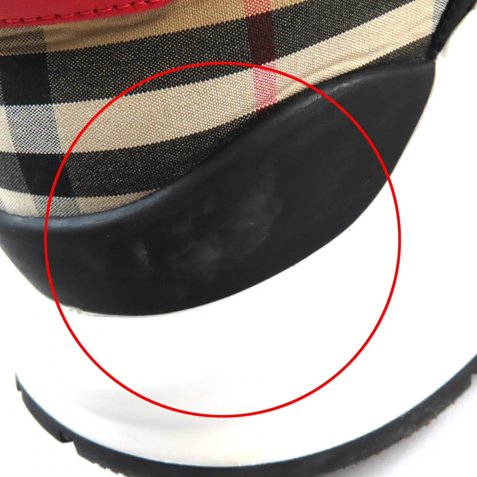 Burberry Leather Low Top Sneakers 41