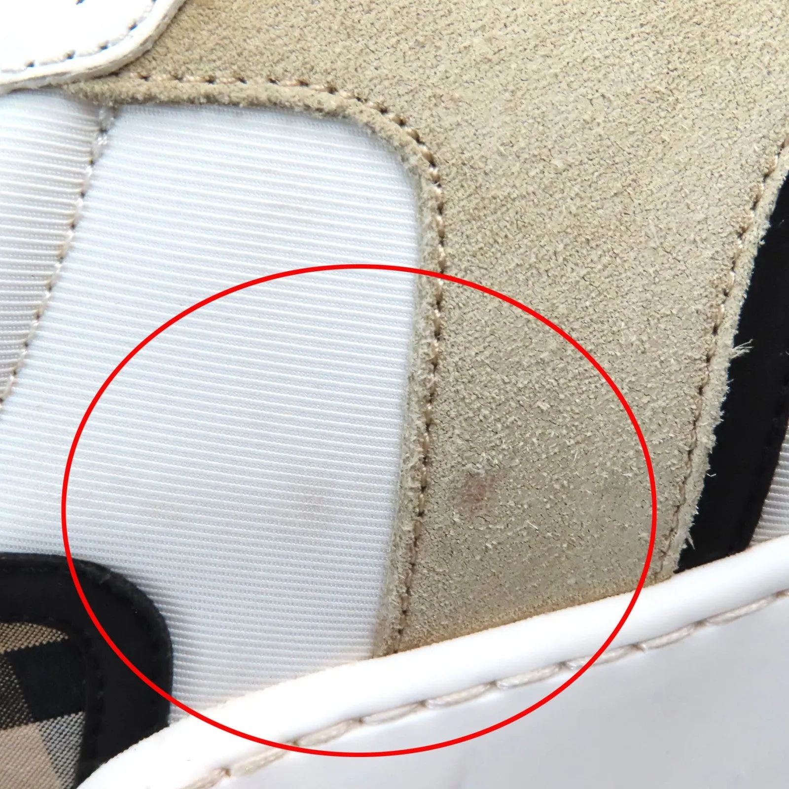 Burberry Leather Low Top Sneakers 41
