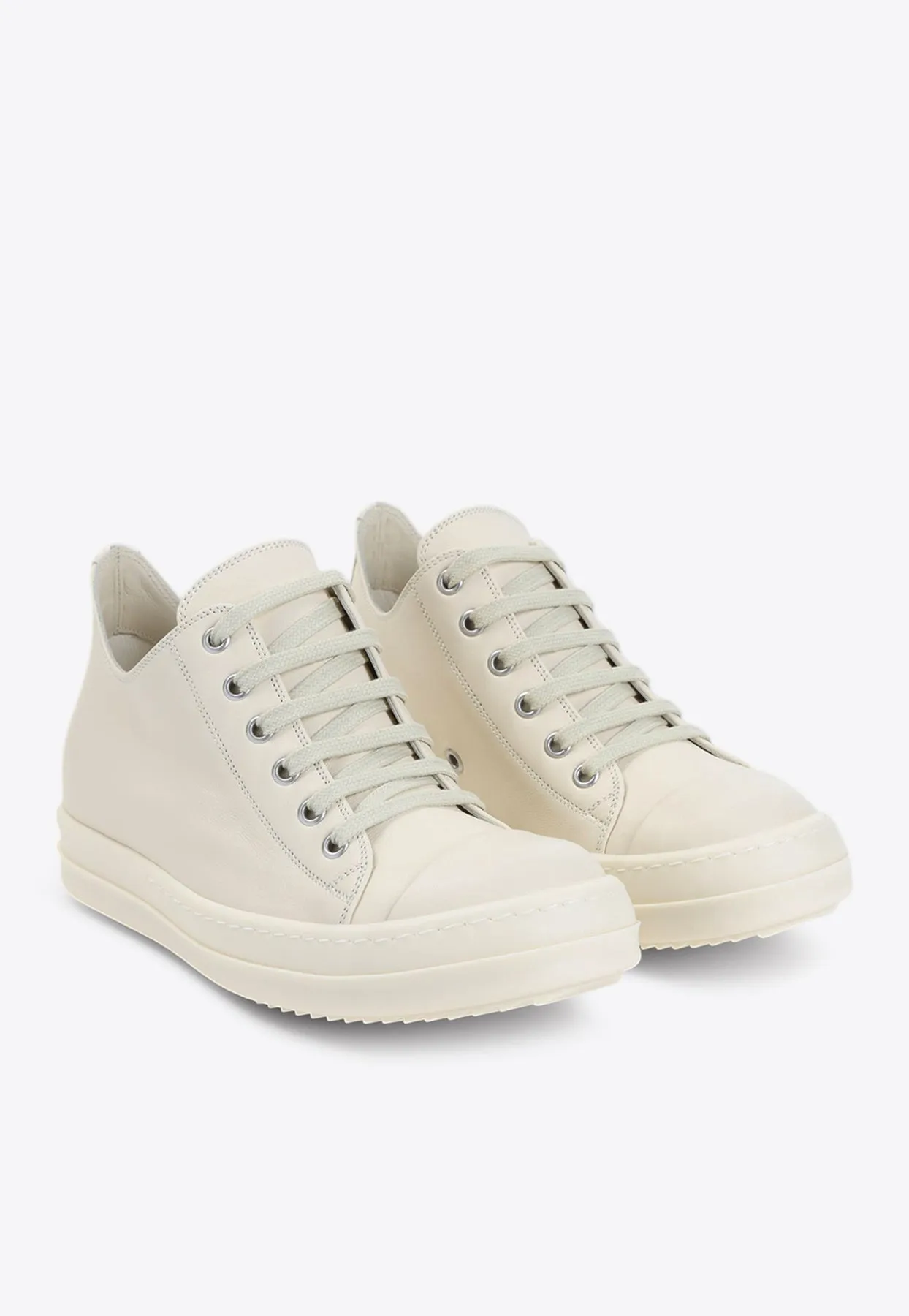 Calf Leather Low-Top Sneakers