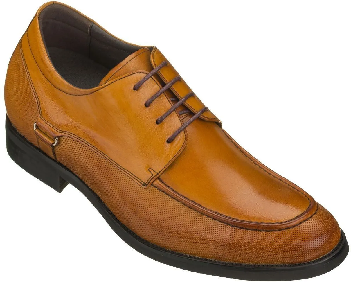 CALTO - S2004 - 3.0 Inches Taller (Brown) - Size 12 Only
