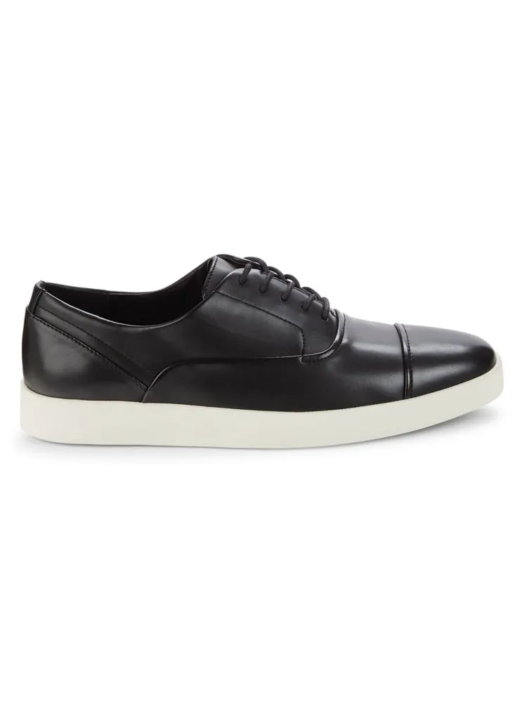 Calvin Klein Elijah Hooded Oxford Sneakers, Black