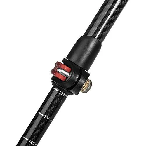 Cascade Mountain Tech 3K Carbon Fiber Trekking Poles Ultralight with Cork Grip and Quick Lock