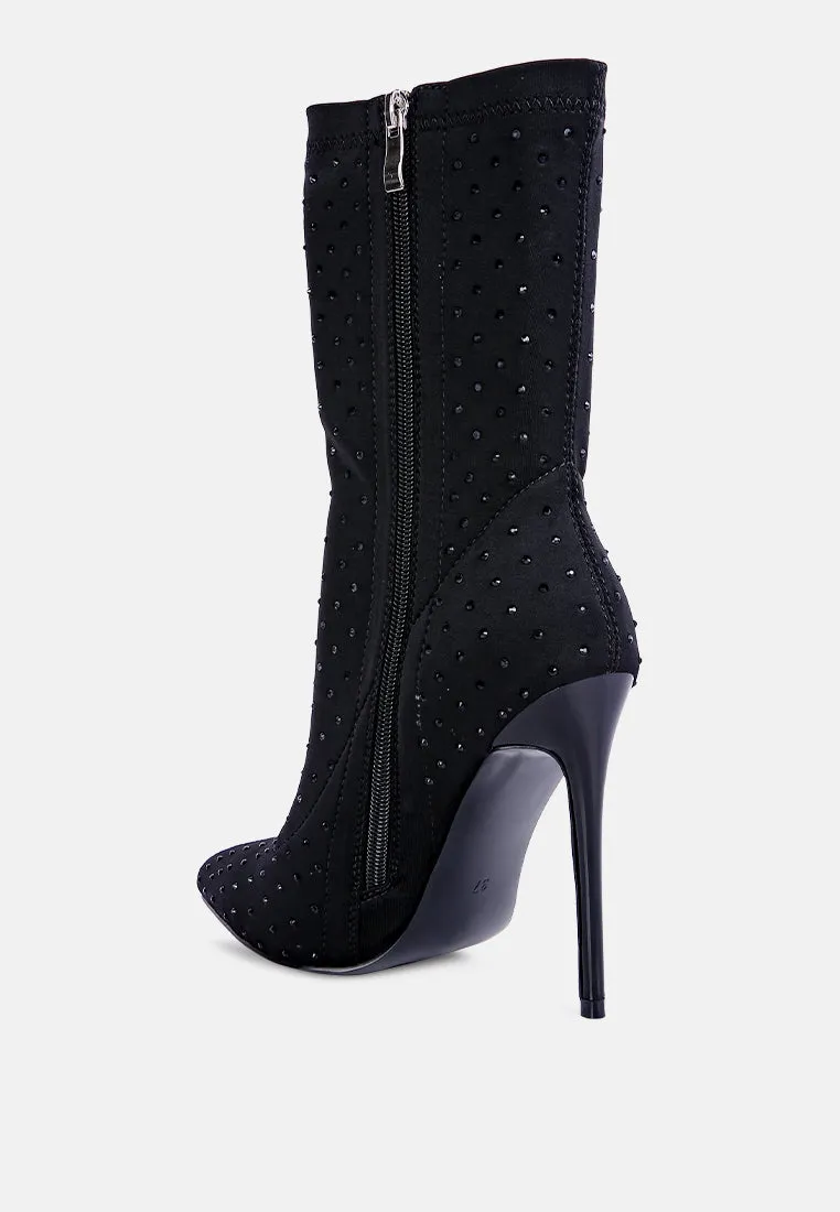 cheugy embellished ankle boots by London Rag