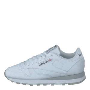 Classic Leather Ftwwht/pugry3/purgry