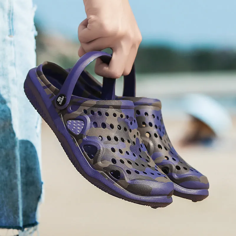 Clogs Summer Shoes Men Slippers Breathable shoes Casual Beach Sandals