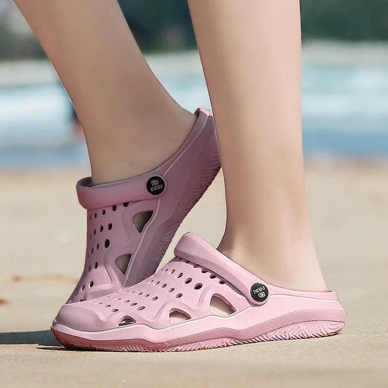 Clogs Summer Shoes Men Slippers Breathable shoes Casual Beach Sandals