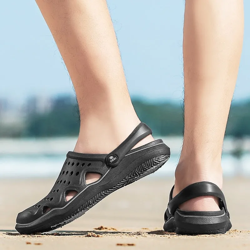 Clogs Summer Shoes Men Slippers Breathable shoes Casual Beach Sandals