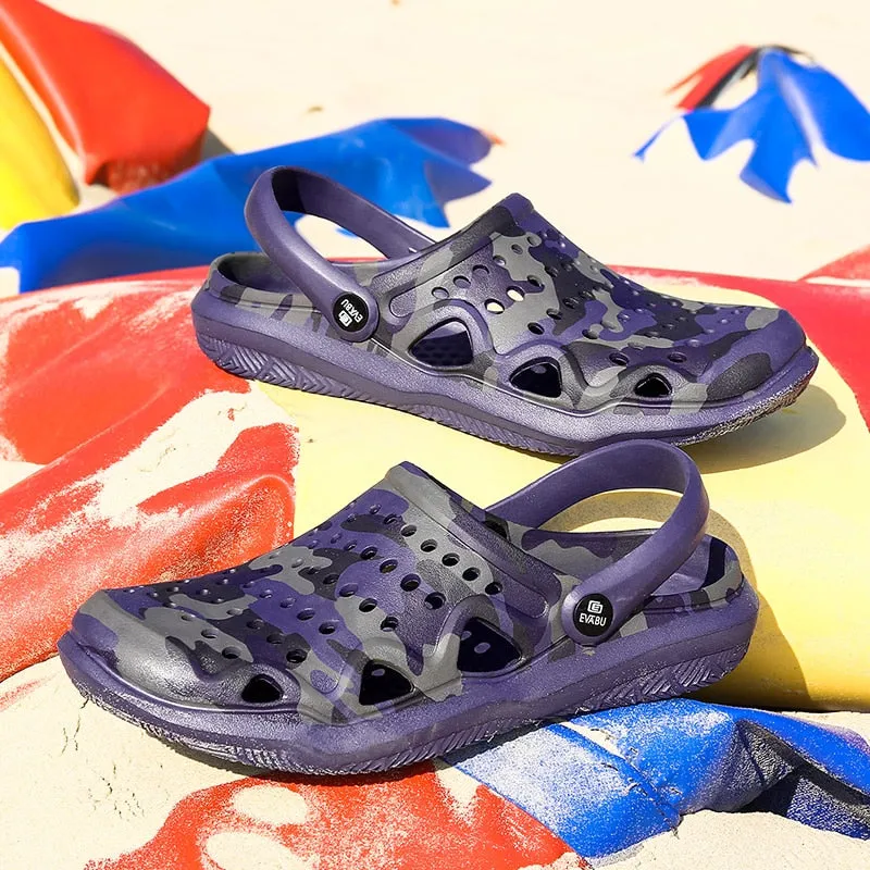Clogs Summer Shoes Men Slippers Breathable shoes Casual Beach Sandals
