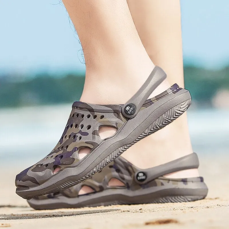 Clogs Summer Shoes Men Slippers Breathable shoes Casual Beach Sandals