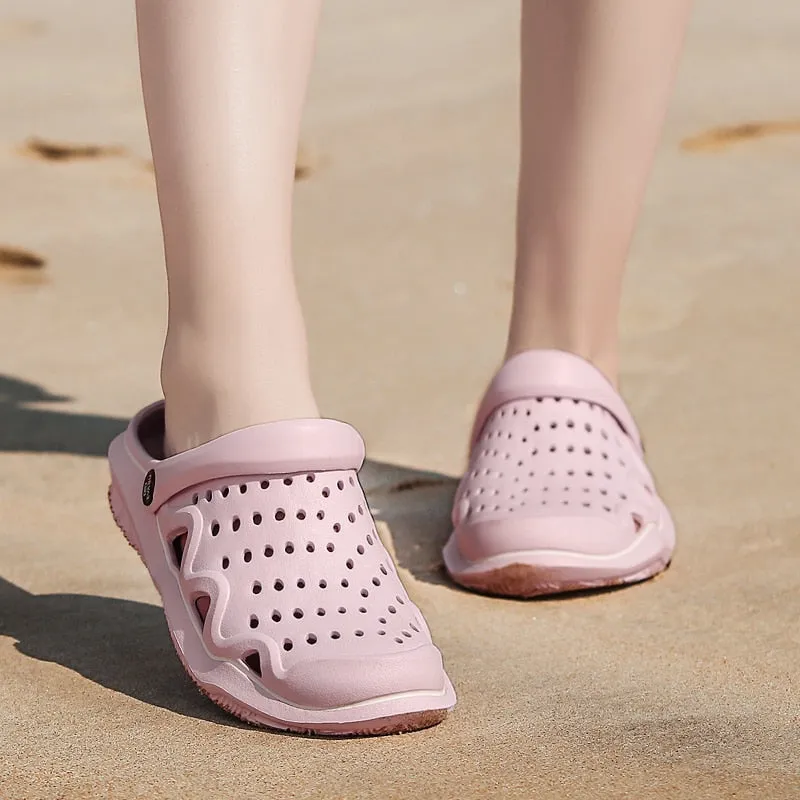 Clogs Summer Shoes Men Slippers Breathable shoes Casual Beach Sandals