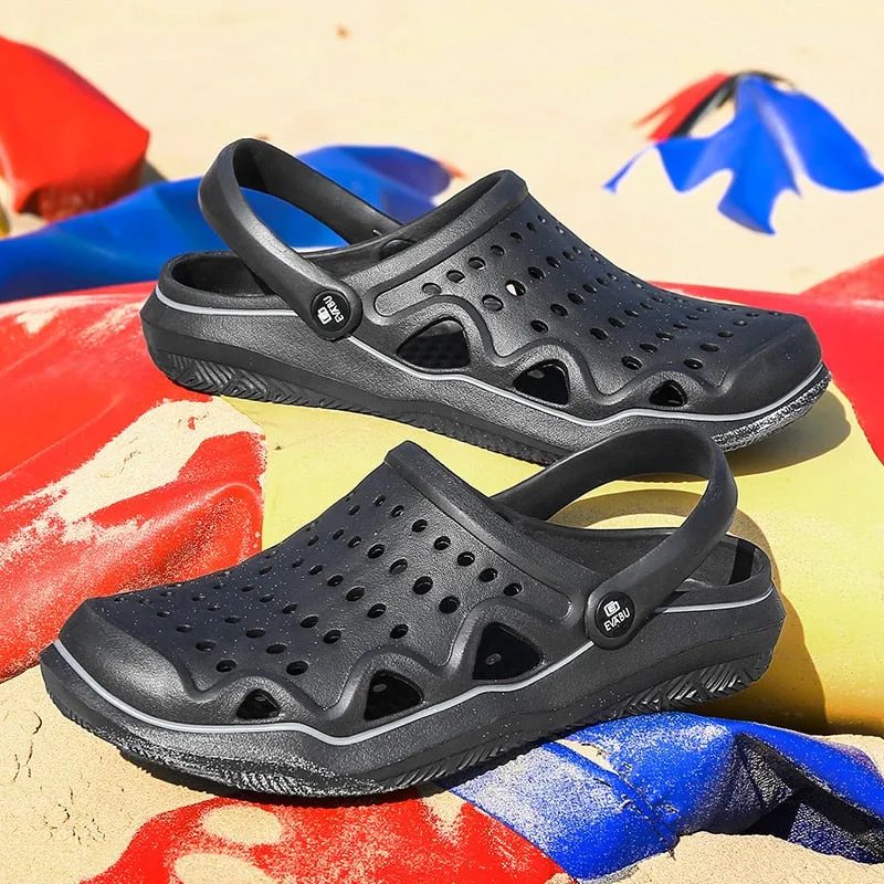 Clogs Summer Shoes Men Slippers Breathable shoes Casual Beach Sandals