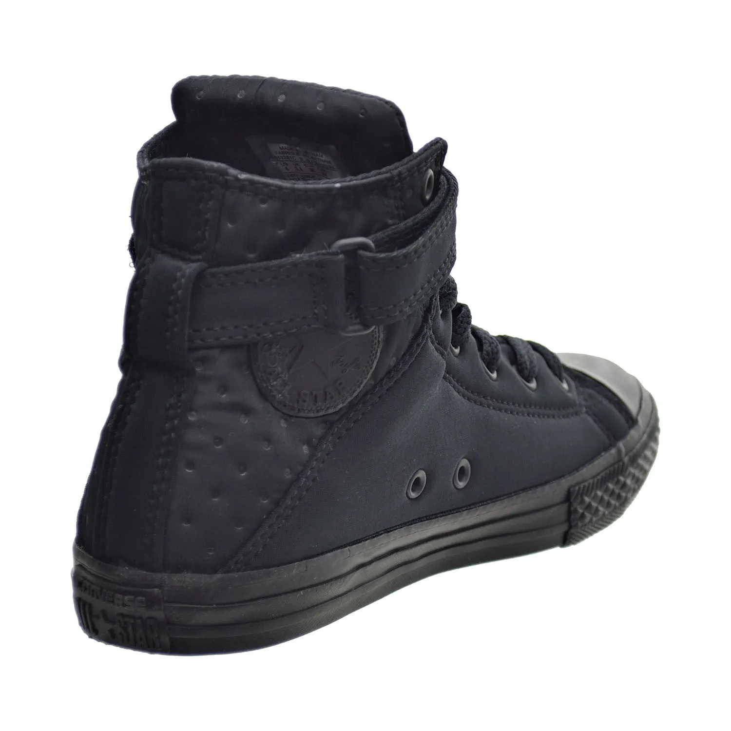 Converse Chuck Taylor All Star Brea  HI Little/Big Kid's Shoes Black