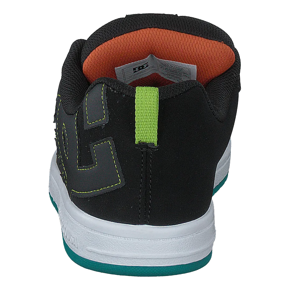 Court Graffik Black/green/yellow