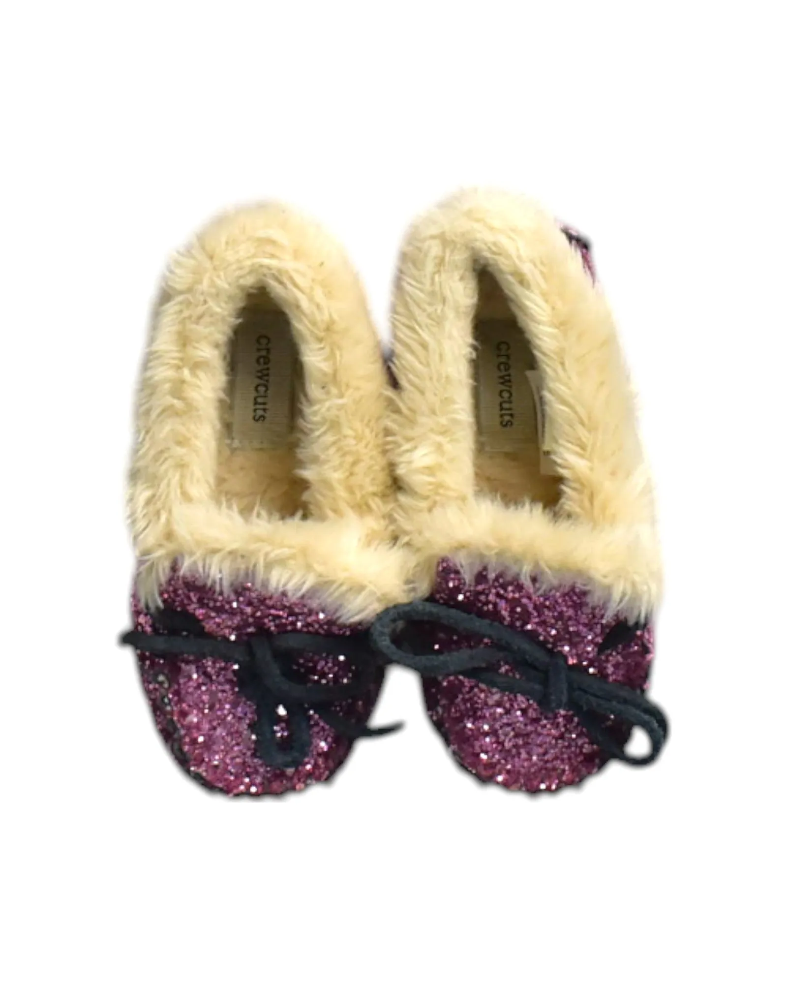 Crewcuts Glitter Moccasins Size 8Y