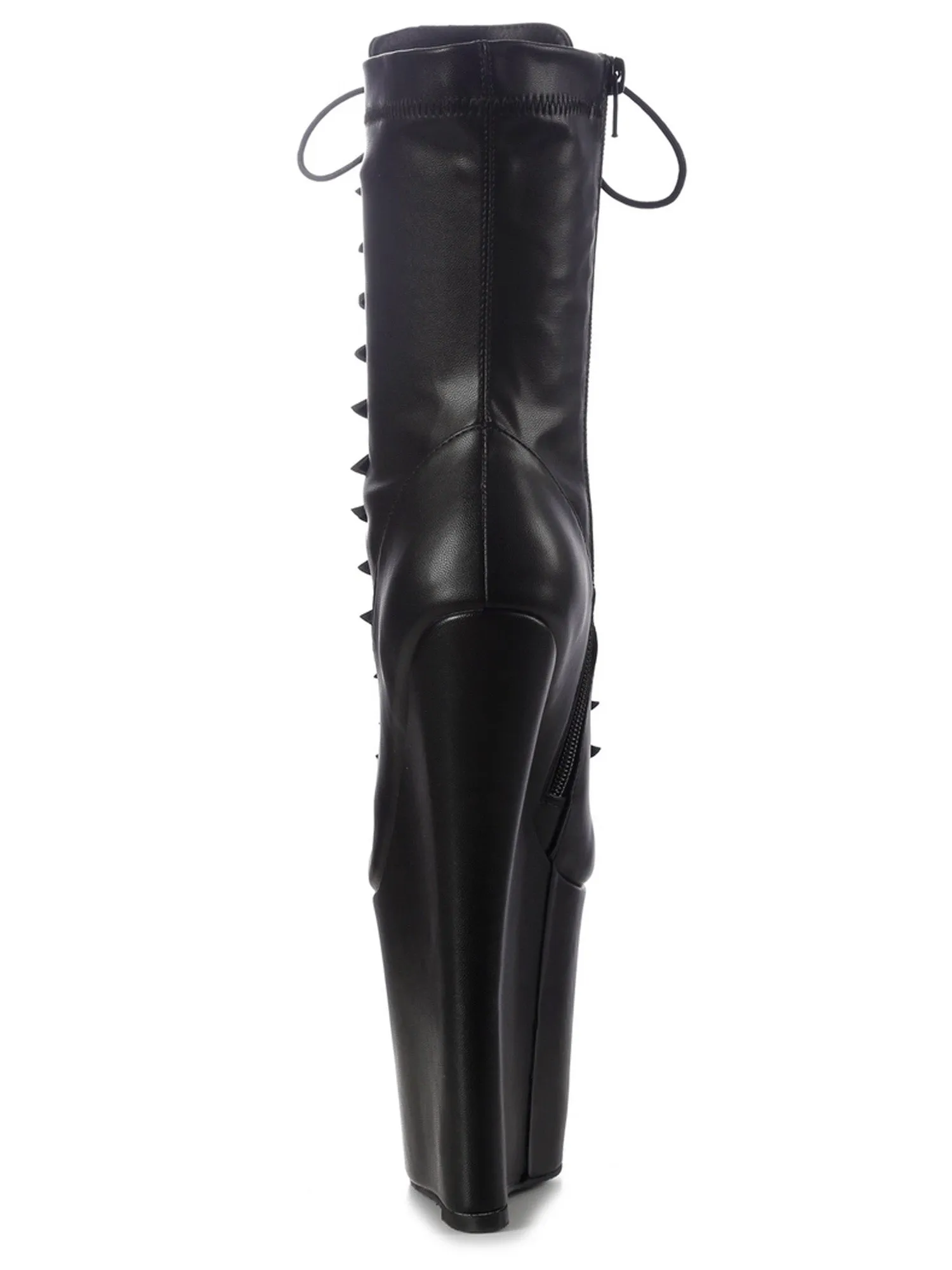 Crypt Lace-Up Platform Ankle Boots