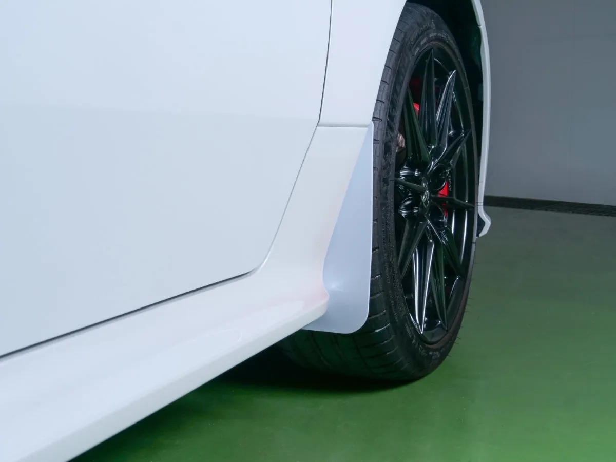 CUSCO 1C7 850 FW Sport Mud Flap White for TOYOTA GR Yaris (GXPA16)