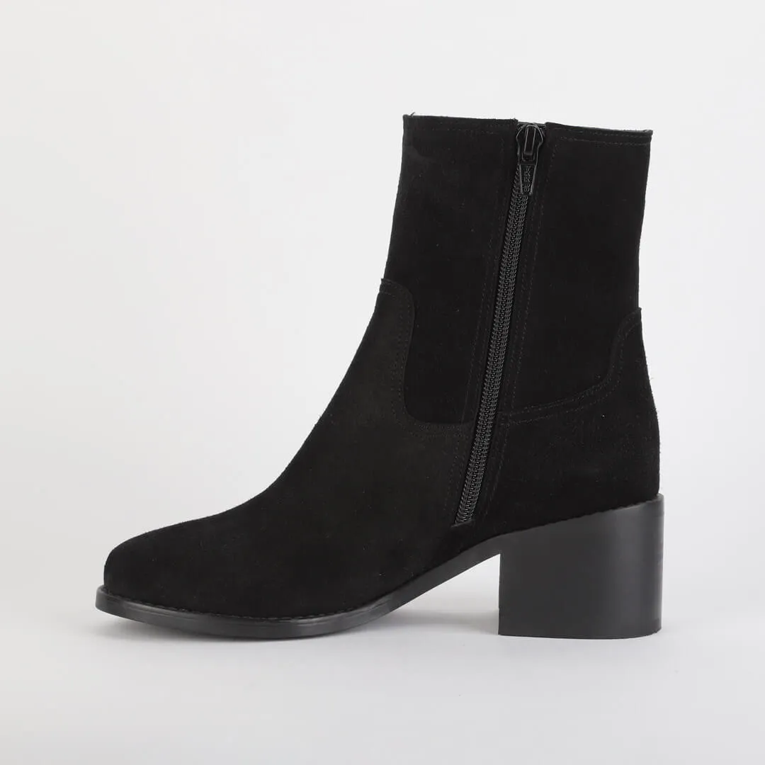 DAHIANA - suede 5cm ankle boot
