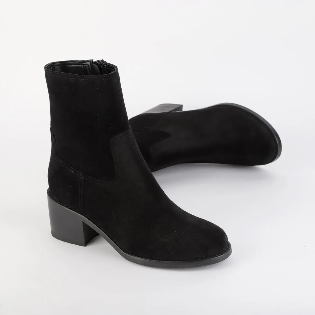 DAHIANA - suede 5cm ankle boot