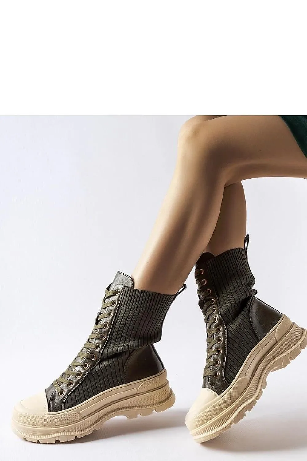 Dark green Vitto ankle boots