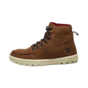 Dc Shoes Woodland Ankle Boots Suede Brown Colour For Men