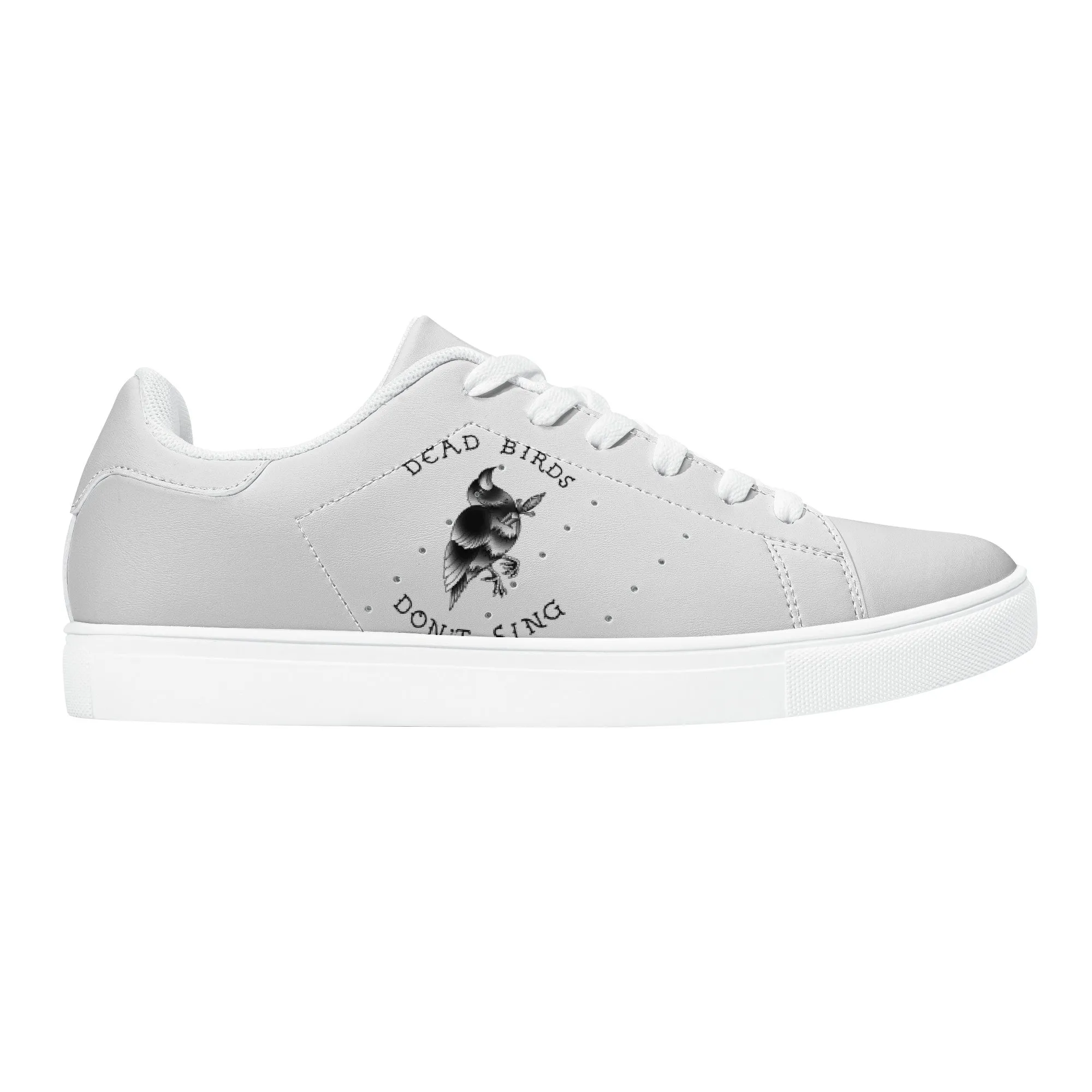 Dead Birds Don't Sing | Low Top Customized | Shoe Zero