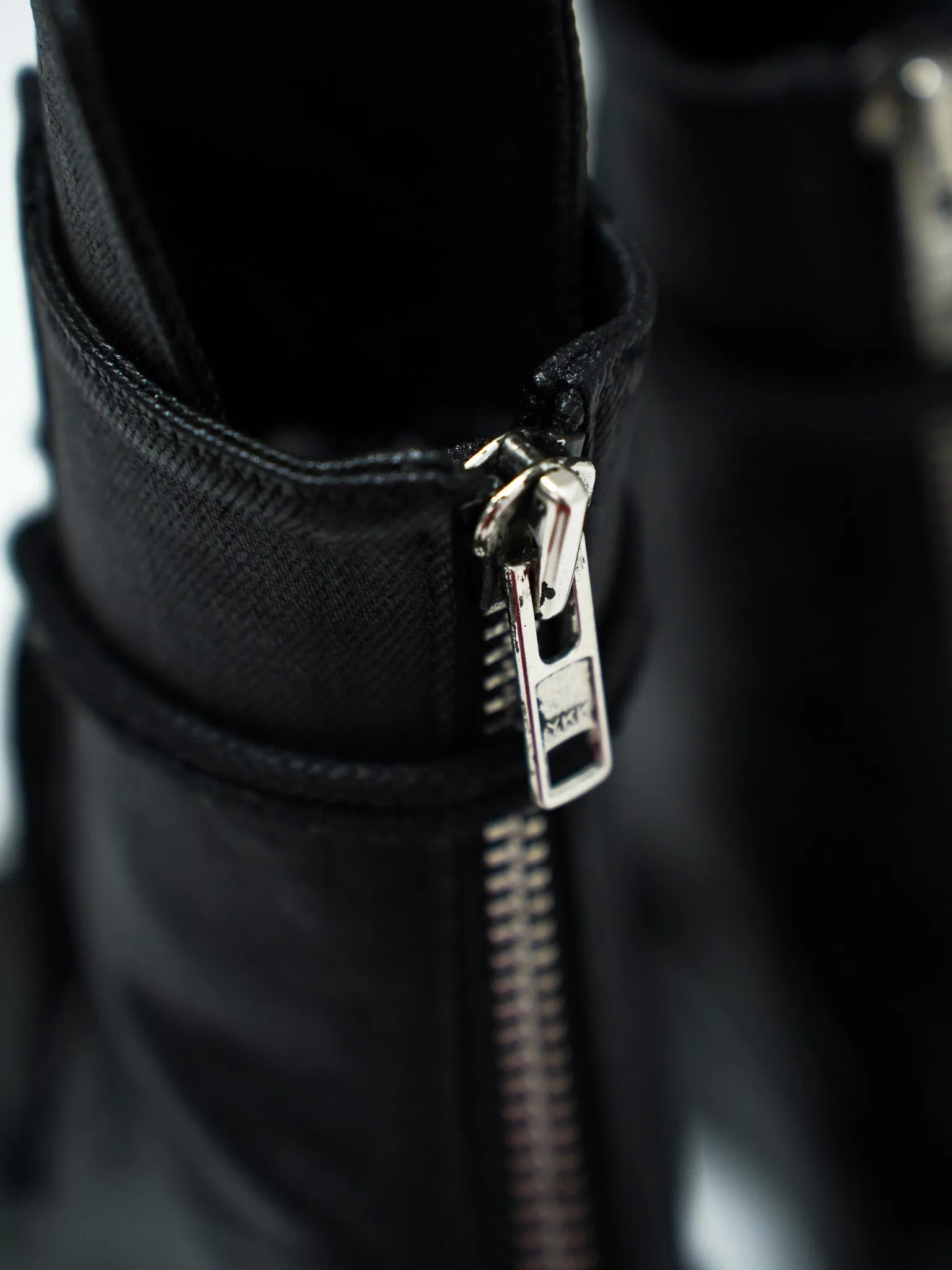 Denim Platform Tabi Boots 2024AW