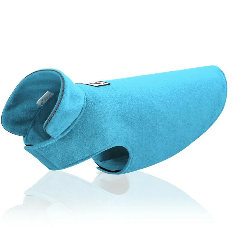 Dog Pet Polar Fleece Jacket Vest Warm Clothes Jumper Winter Coat Clothing M L XL