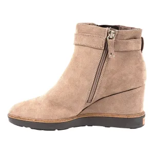 Dr. Scholl'S Jacinda Ankle Boots Fabric Brown Colour For Women