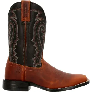 'Durango' Men's 11" Westward Western Square Toe - Brown/Black