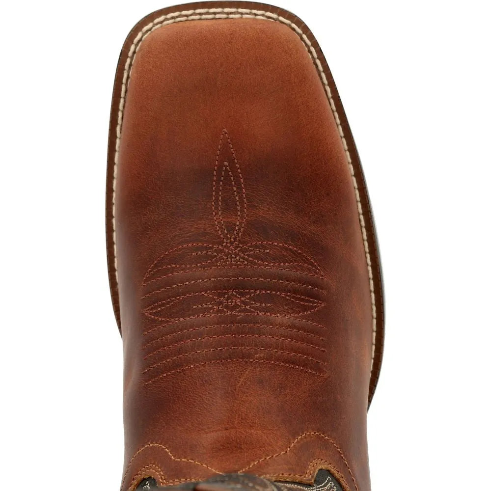 'Durango' Men's 11" Westward Western Square Toe - Brown/Black