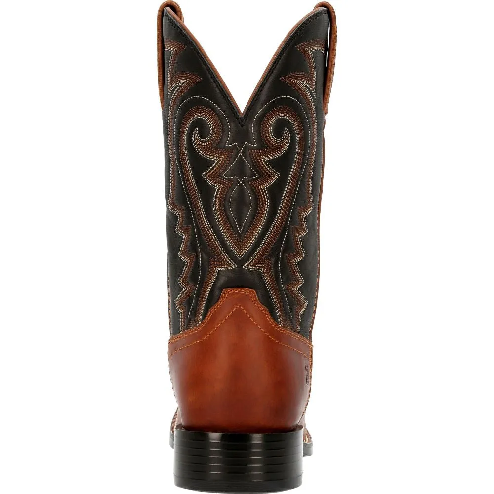 'Durango' Men's 11" Westward Western Square Toe - Brown/Black
