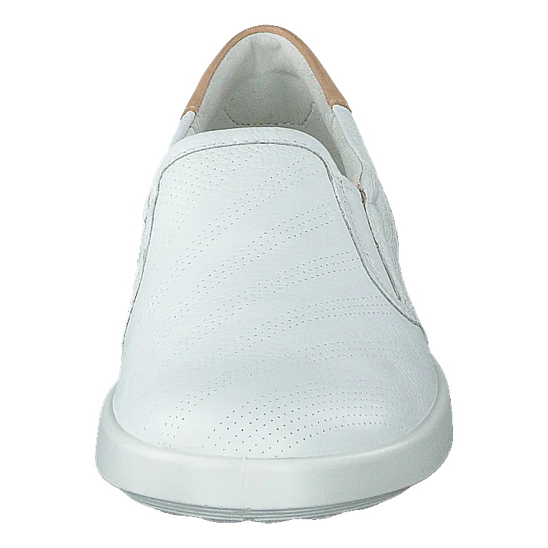 Ecco Leisure White/powder