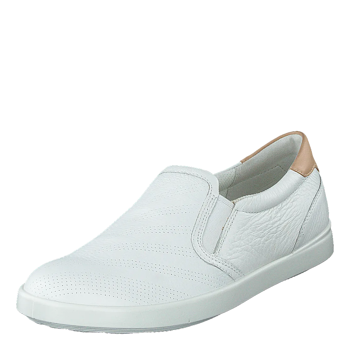 Ecco Leisure White/powder