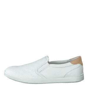 Ecco Leisure White/powder