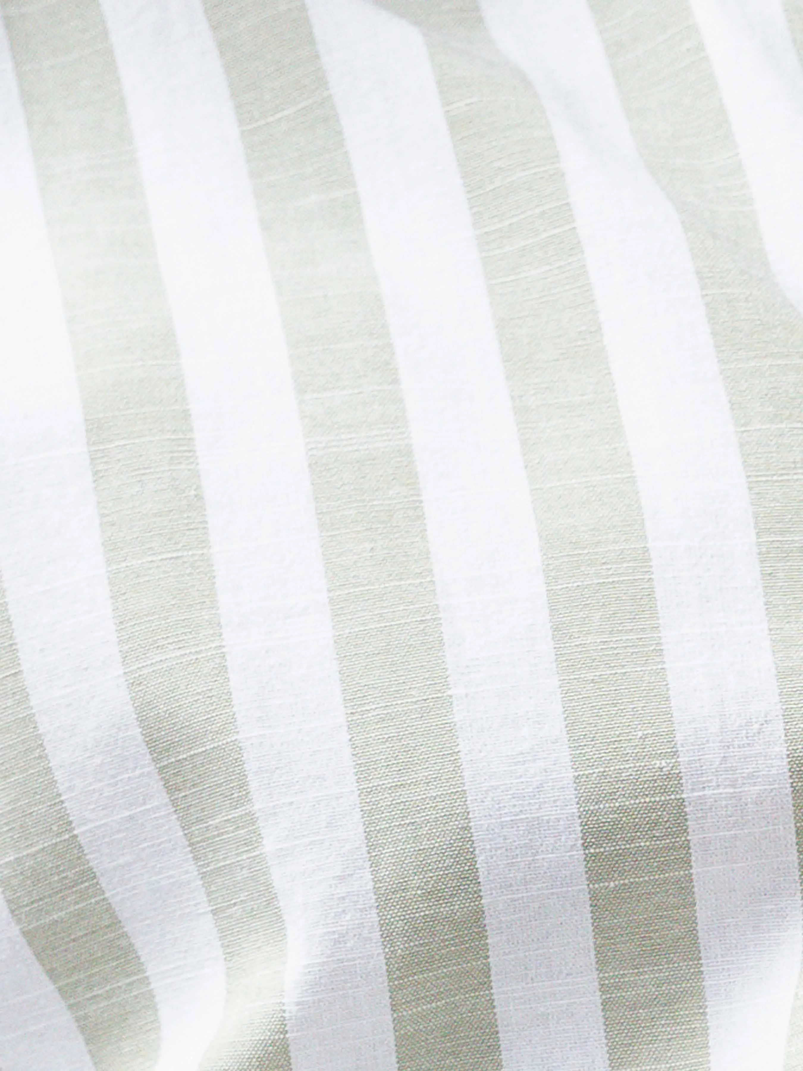 Emanuel Striped Shirt - Green One-piece Collar