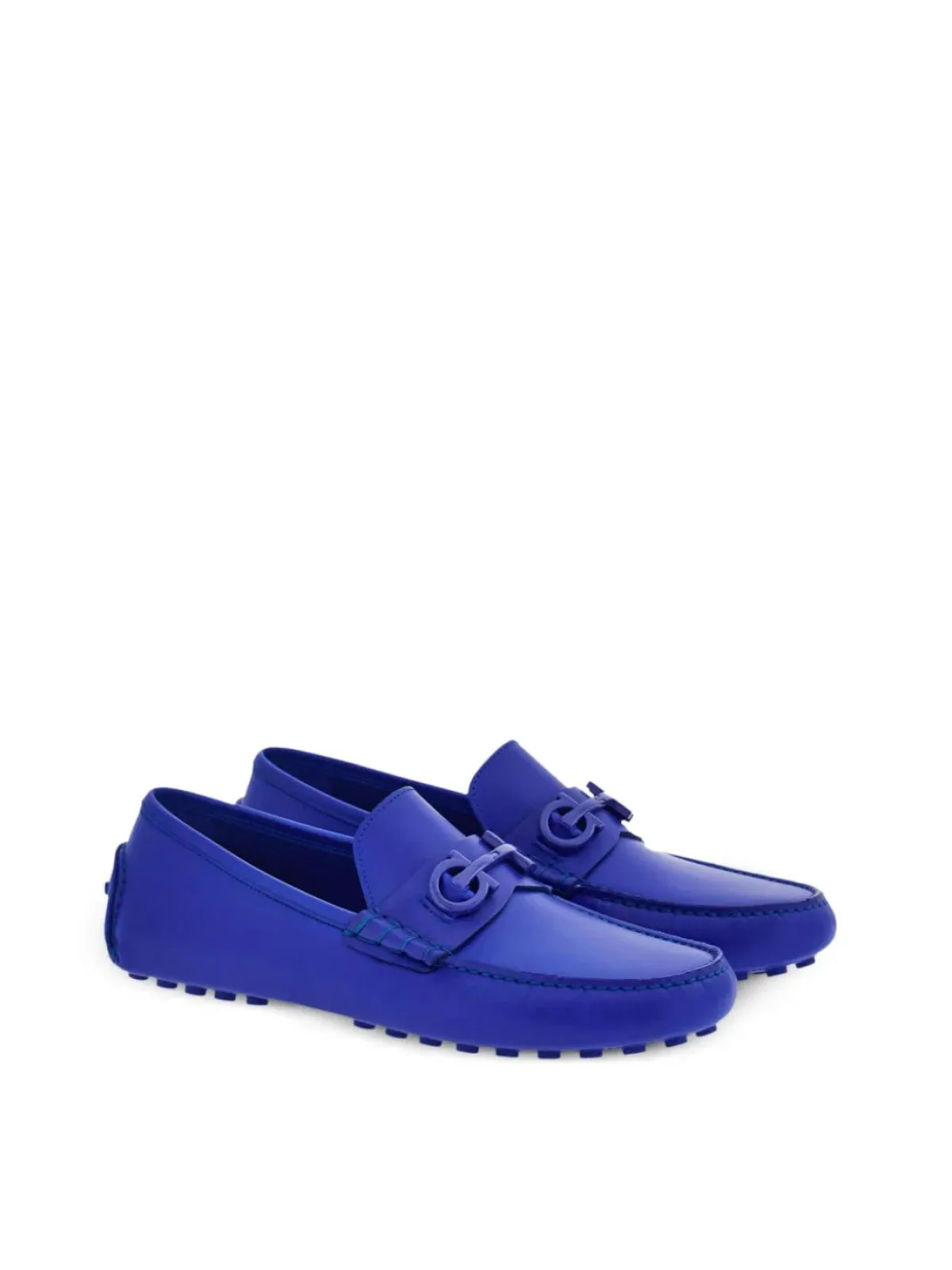 Ferragamo Gancini Hook Logo Loafers - Men's Comfortable Slip-On Footwear
