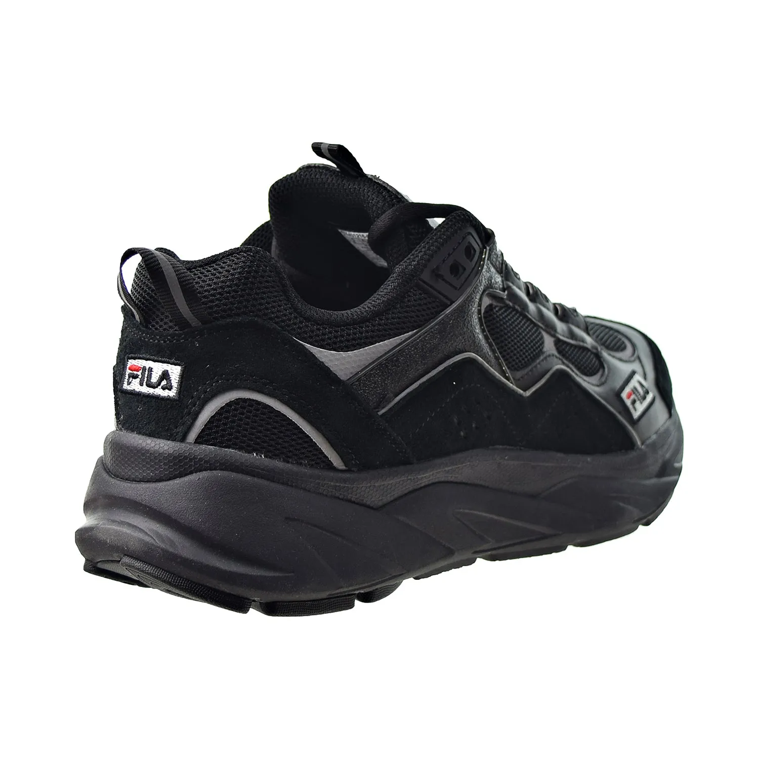 Fila Trigate Plus Men's Shoes Black-Navy-Metallic Silver