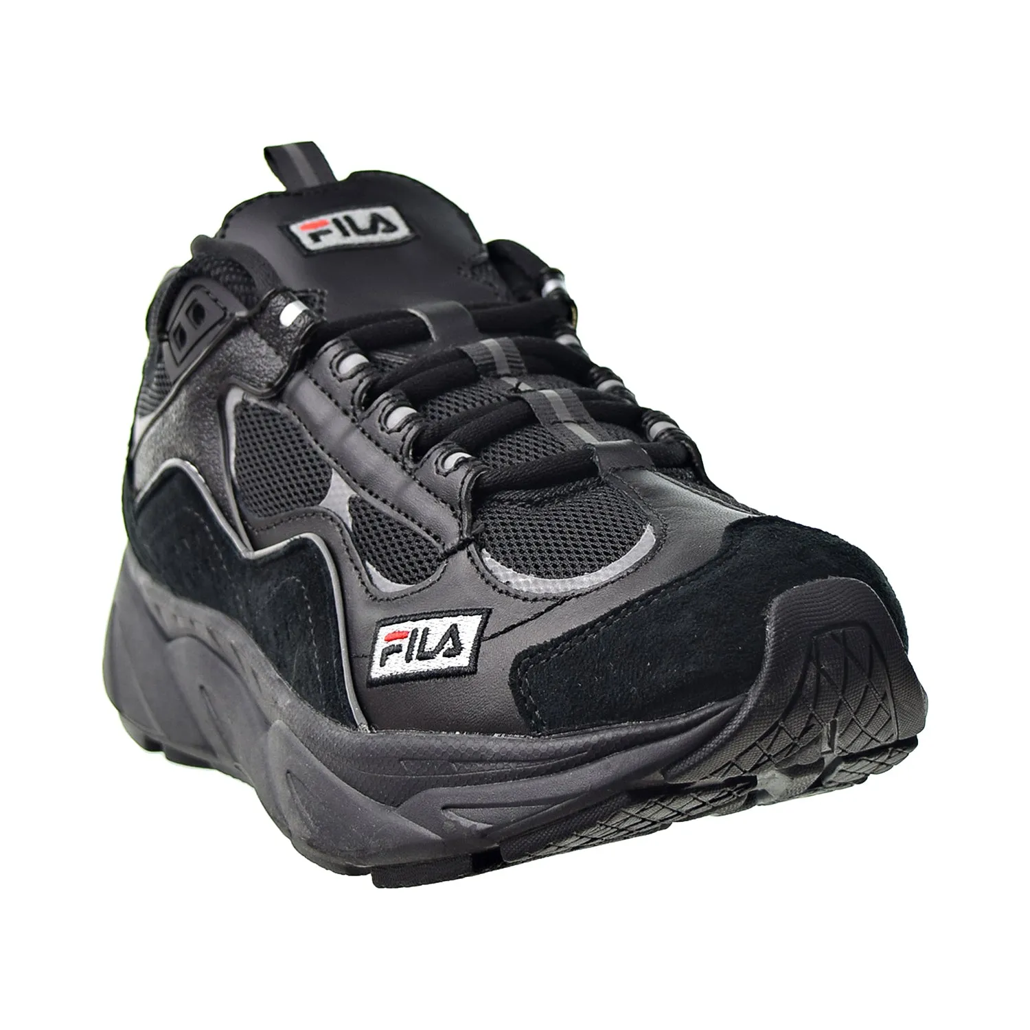 Fila Trigate Plus Men's Shoes Black-Navy-Metallic Silver