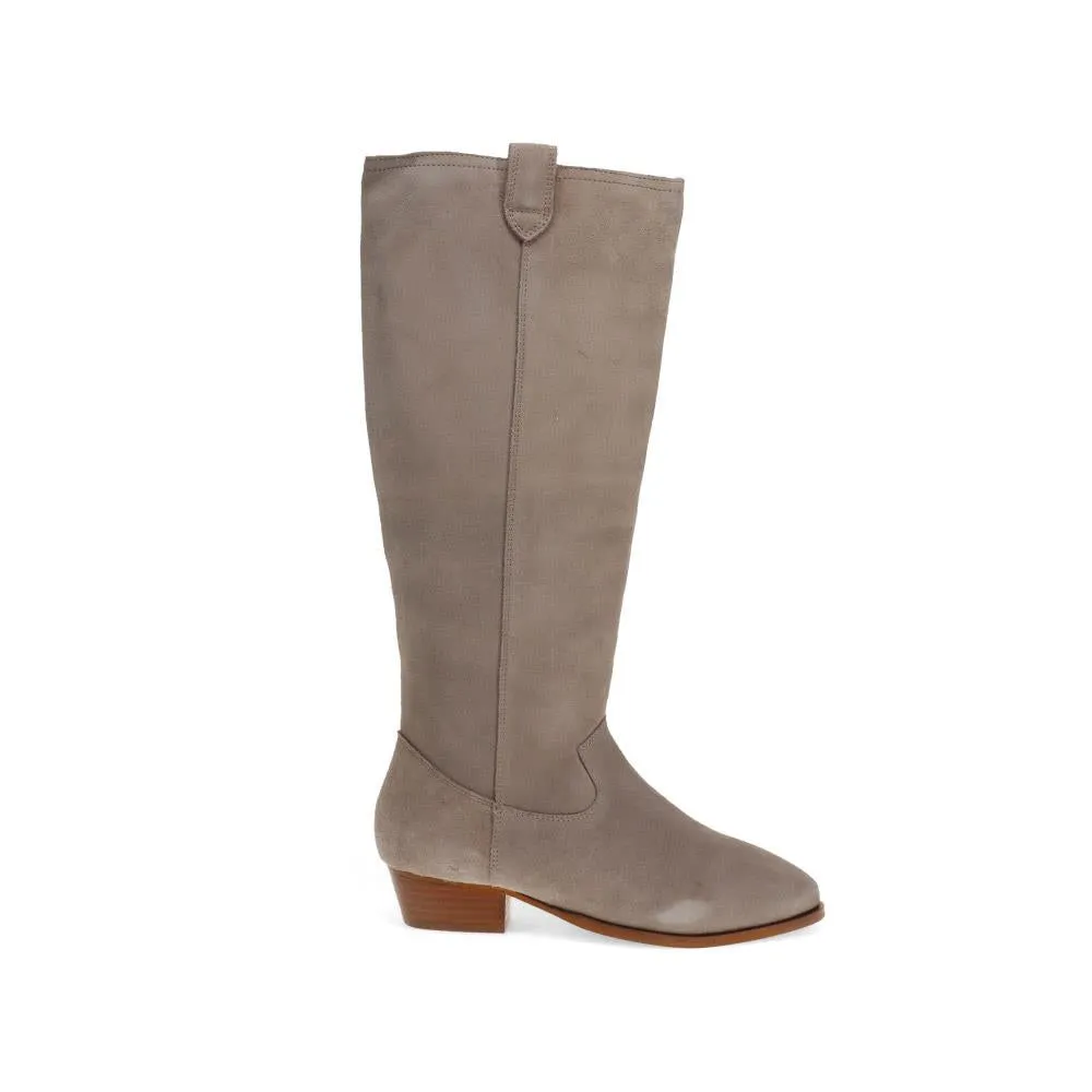 Florielong Suede Long Boots - FLORIELONG / 325 940