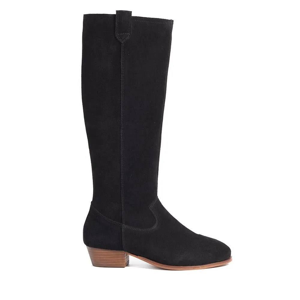 Florielong Suede Long Boots - FLORIELONG / 325 940