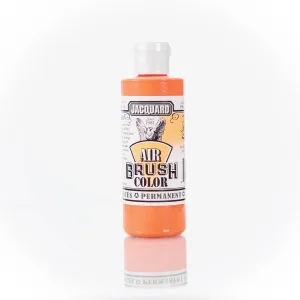 Fluorescent Orange Jacquard Airbrush Paint