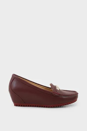 Formal Moccasin I60065-Maroon