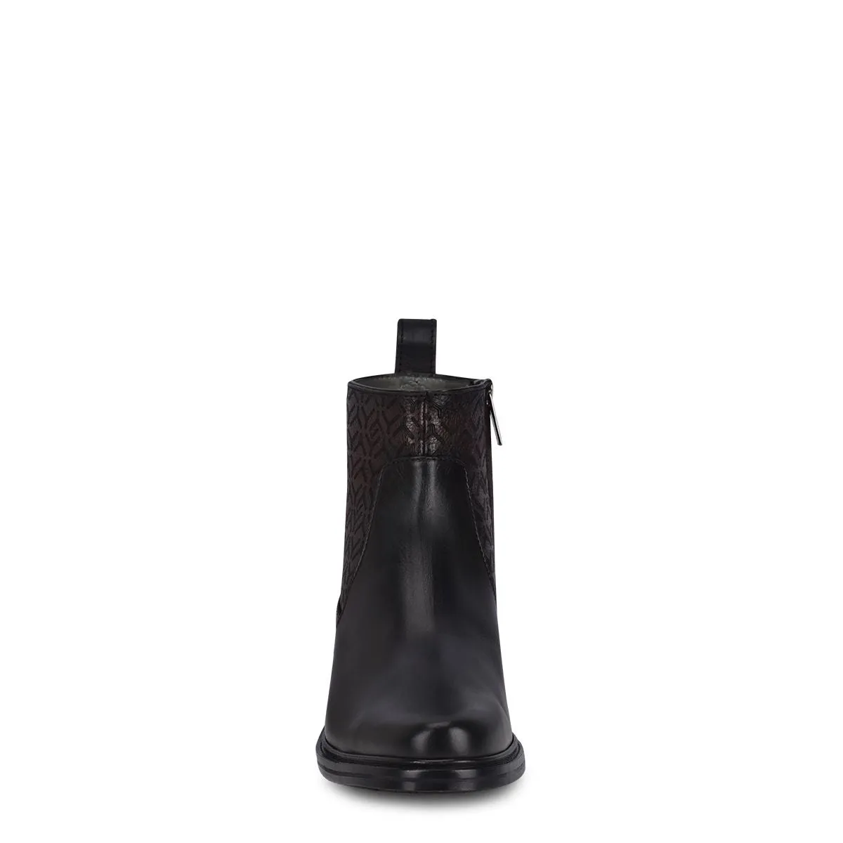 G89TSRS - Cuadra black dress fashion calfskin chelsea ankle boots for men