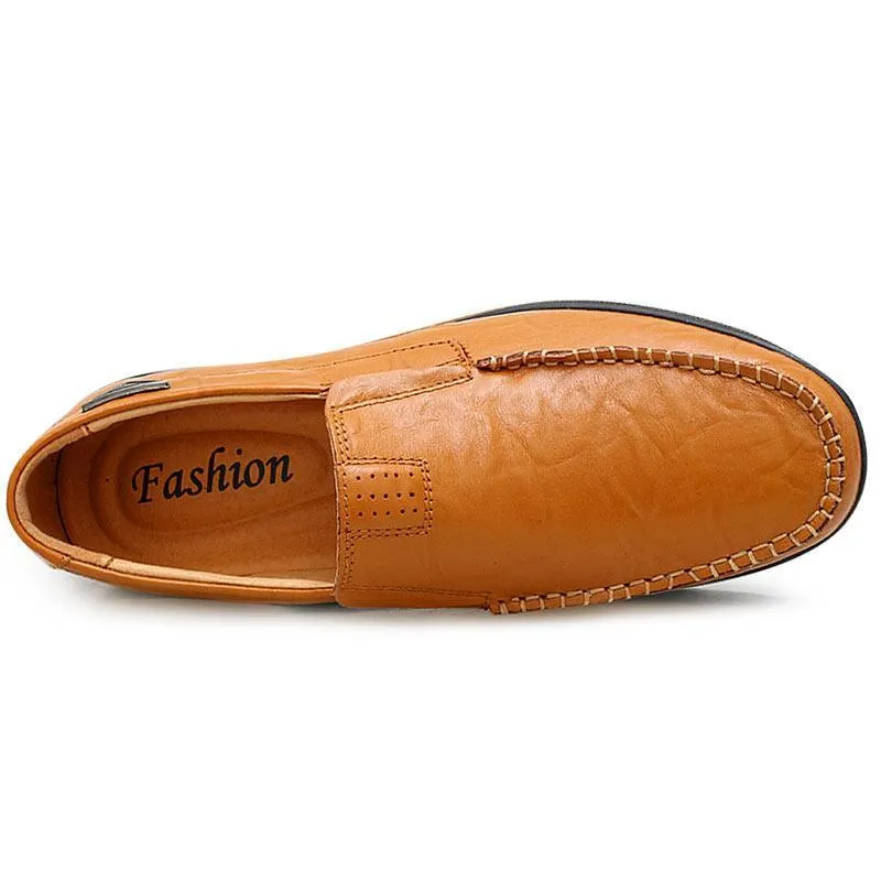 Genuine Leather Breathable Casual Italian Loafers