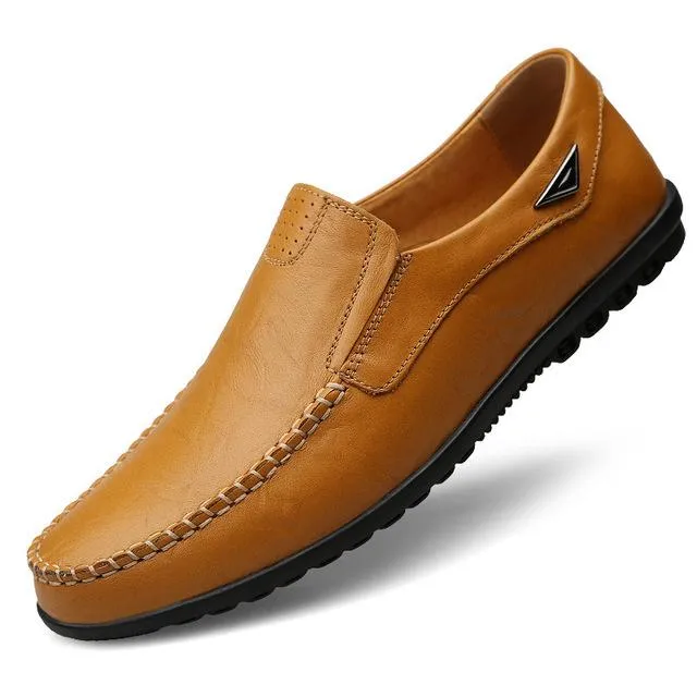Genuine Leather Breathable Casual Italian Loafers