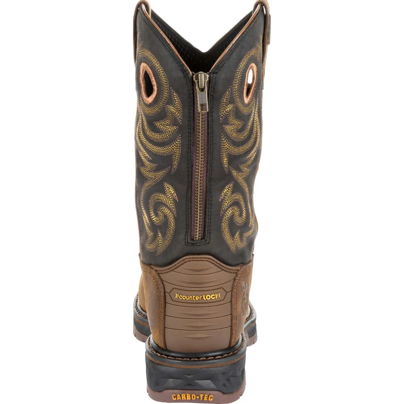 Georgia GB00267 Men's 11" Carbo-Tec LT Steel Toe Waterproof Pull-On Work Boot (SHOP IN-STORES TOO)